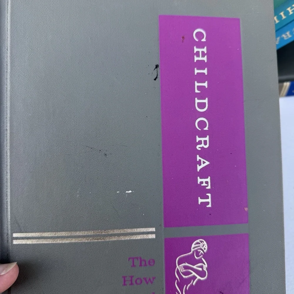 Childcraft Children's Education Book Set Hardcover 1971 How & Why Library 1-14